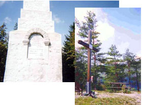 Novastein und erstes Gipfelkreuz